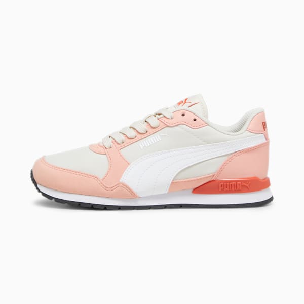 ST Runner v3 NL Sneakers Youth, Alpine Snow-PUMA White-Poppy Pink, large-ZAF
