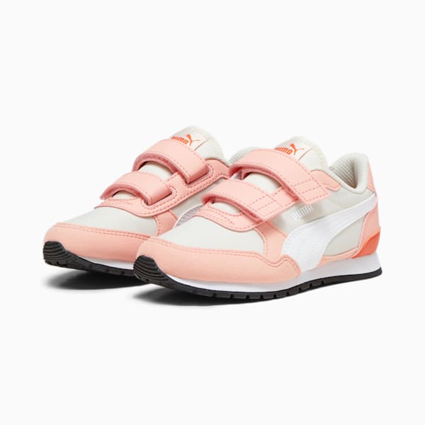 ST Runner v3 NL AC Sneakers Kids, Alpine Snow-PUMA White-Poppy Pink, large-ZAF