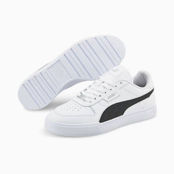 Caven Dime Trainer, Puma White-Puma Black-Puma Silver, large-MEX