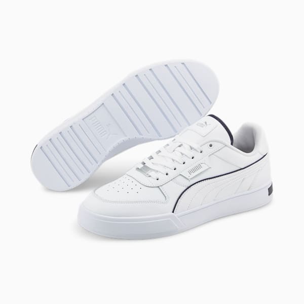 Caven Dime Trainer, Puma White-Puma White-Puma Silver-Puma New Navy, large-MEX