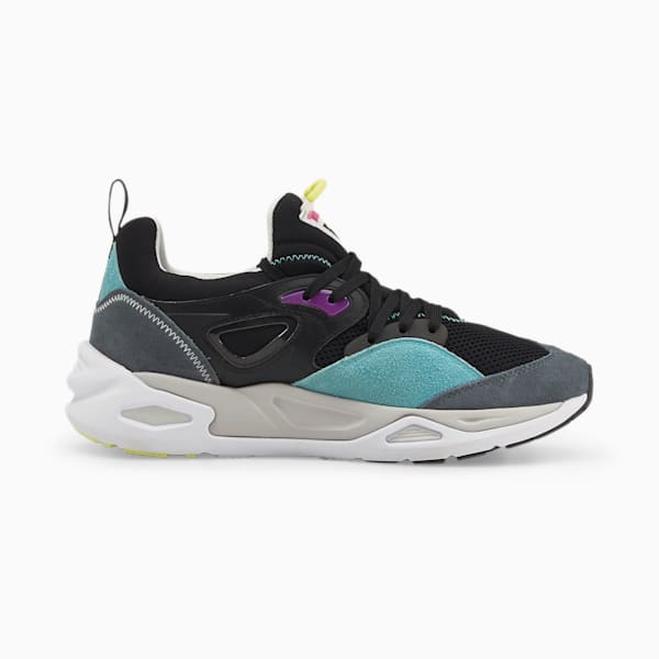 TRC Blaze Trainers, Puma Black-Dark Slate, large-ZAF