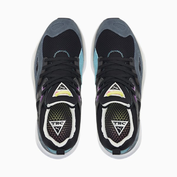 TRC Blaze Trainers, Puma Black-Dark Slate, large-ZAF