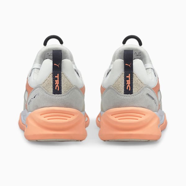 TRC Blaze Trainers, Puma White-Peach Pink, large-ZAF