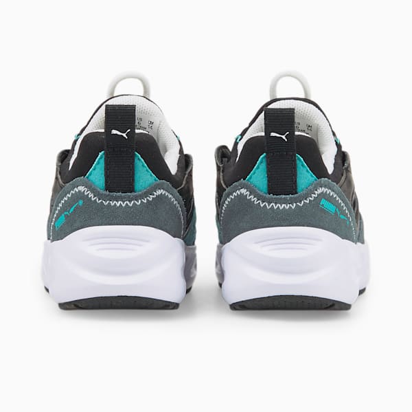 TRC Blaze Alternative Closure Babies' Trainers, Puma Black-Dark Slate, large-ZAF
