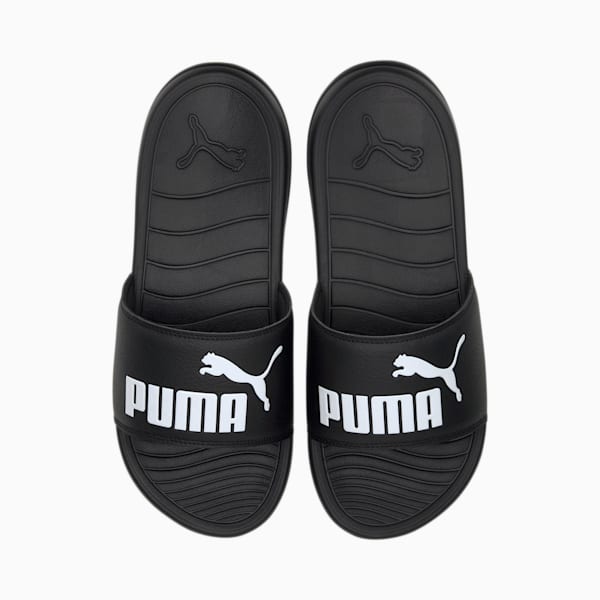 Ojotas Popcat 20, Puma Black-Puma White, large-ARG