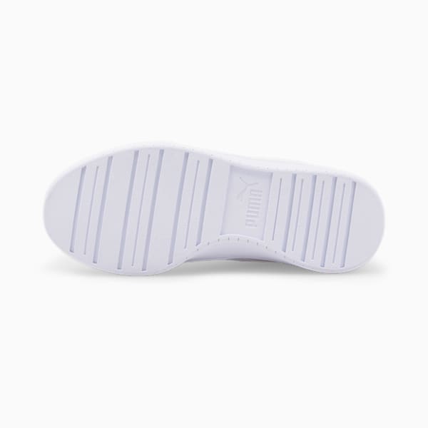 Caven Dime Youth Trainers, Puma White-Puma White-Puma Silver, large-MEX