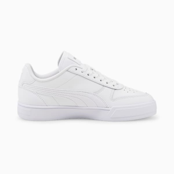 Caven Dime Youth Trainers, Puma White-Puma White-Puma Silver, large-MEX