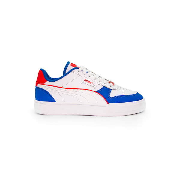 Caven Dime Youth Trainers, Victoria Blue-Puma White-High Risk Red, large-MEX