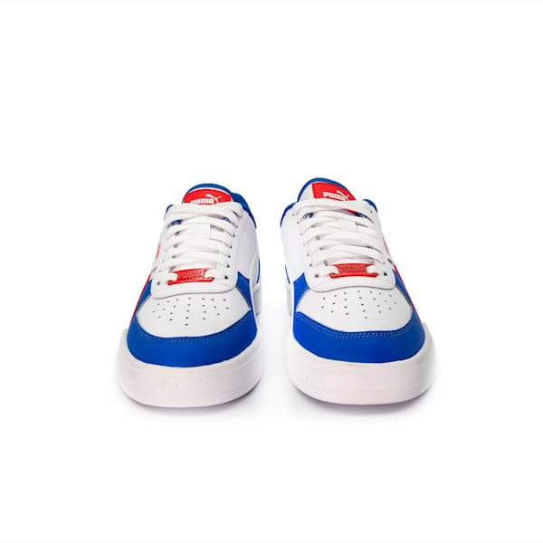 Caven Dime Youth Trainers, Victoria Blue-Puma White-High Risk Red, large-MEX