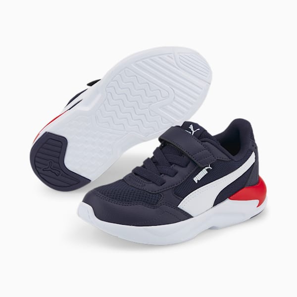 X-Ray Speed Lite AC Kids' Trainers, Peacoat-Puma White-High Risk Red, large-ZAF