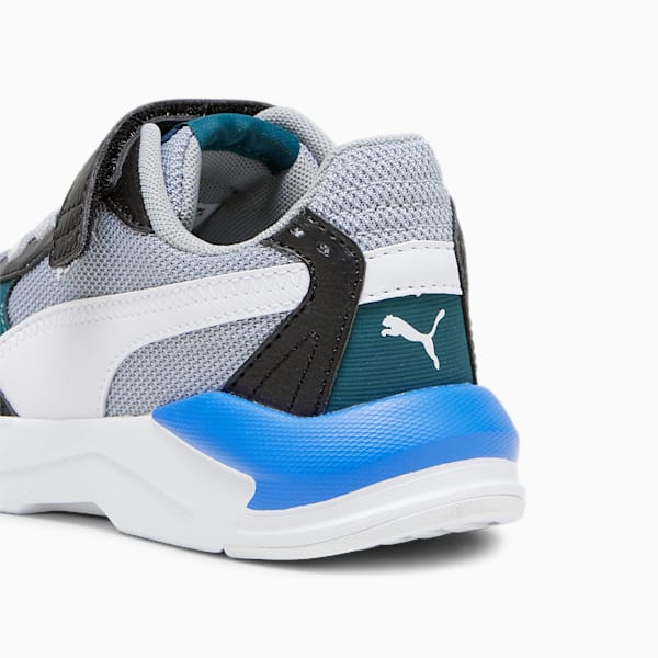 X-Ray Speed Lite AC Kids' Trainers, PUMA Black-PUMA White-Malachite, large-ZAF