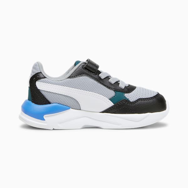 X-Ray Speed Lite AC Kids' Trainers, PUMA Black-PUMA White-Malachite, large-ZAF