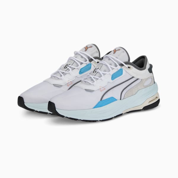 Extent Nitro Europa Sneakers, Puma White-Nitro Blue, large-ZAF