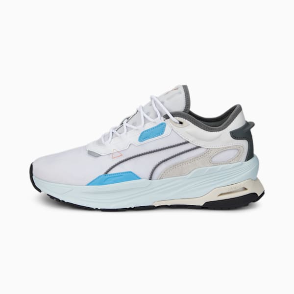 Extent Nitro Europa Sneakers, Puma White-Nitro Blue, large-ZAF