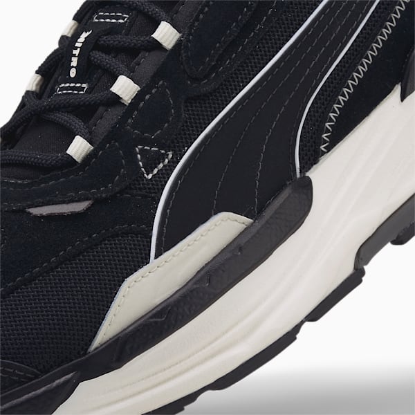 Extent Nitro Heritage Sneakers, Jet Black-Whisper White, large-ZAF
