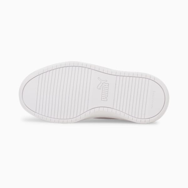 Rickie Alternative Closure Kids' Trainers, Puma White-Puma White-Glacier Gray, large-ZAF