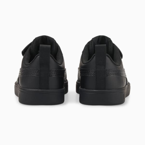 Rickie Alternative Closure Kids' Trainers, Puma Black-Puma Black-Glacier Gray, large-ZAF