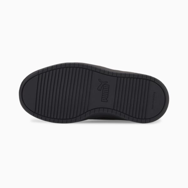 Rickie Alternative Closure Kids' Trainers, Puma Black-Puma Black-Glacier Gray, large-ZAF