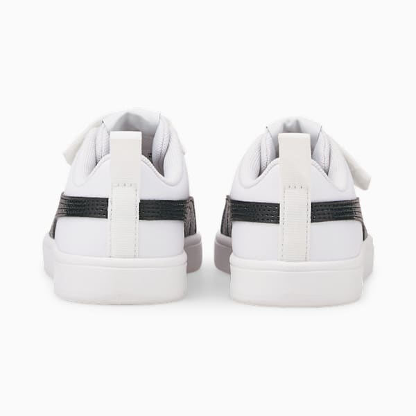 Rickie Alternative Closure Kids' Trainers, Puma White-Puma Black, large-MEX