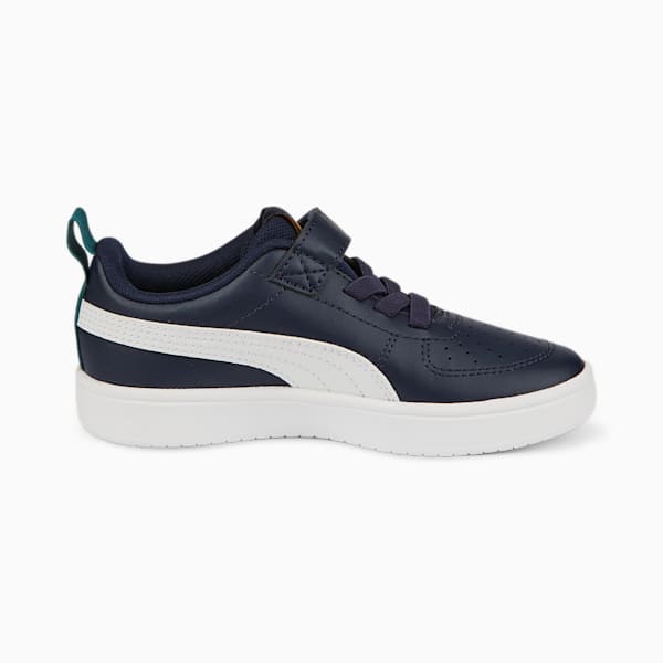 Rickie Alternative Closure Kids' Trainers, Peacoat-Puma White, large-ZAF