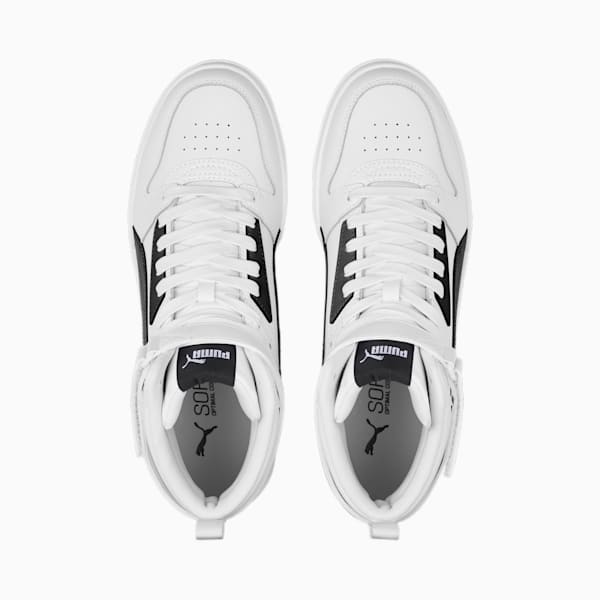RBD Game Sneakers, Puma White-Puma Black-Puma Team Gold, large-ZAF