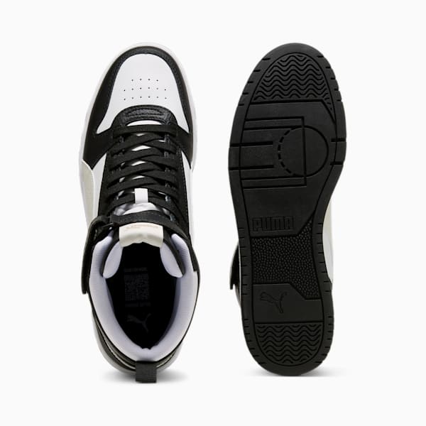 RBD Game Sneakers, PUMA White-PUMA Black-Vapor Gray, large-ZAF