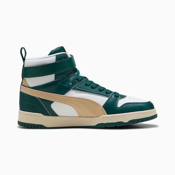RBD Game Sneakers, Dark Myrtle-Light Sand-PUMA White, large-MEX