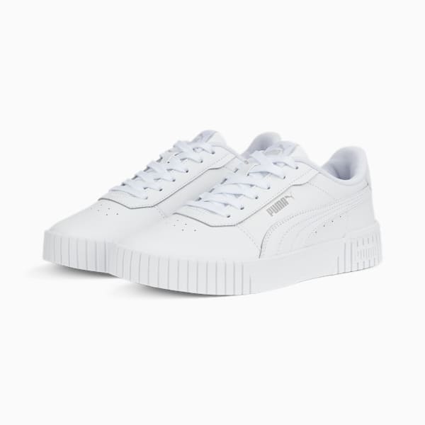Carina 2.0 Sneakers Women, Puma White-Puma White-Puma Silver, large-ZAF