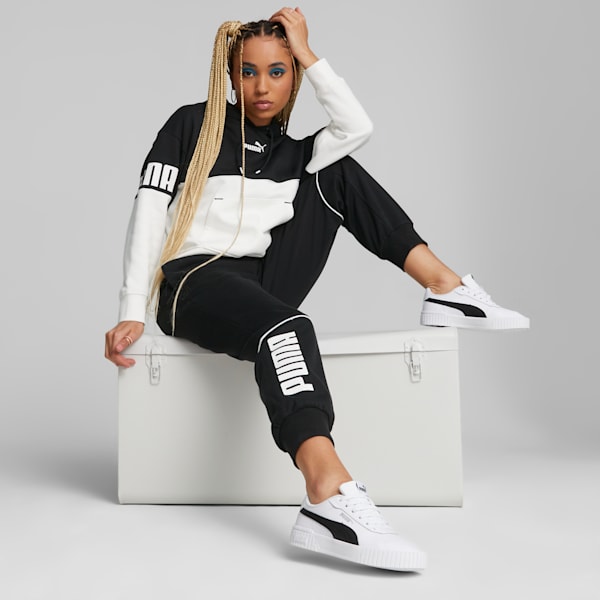 Carina 2.0 Sneakers Women, Puma White-Puma Black-Puma Silver, large-ZAF