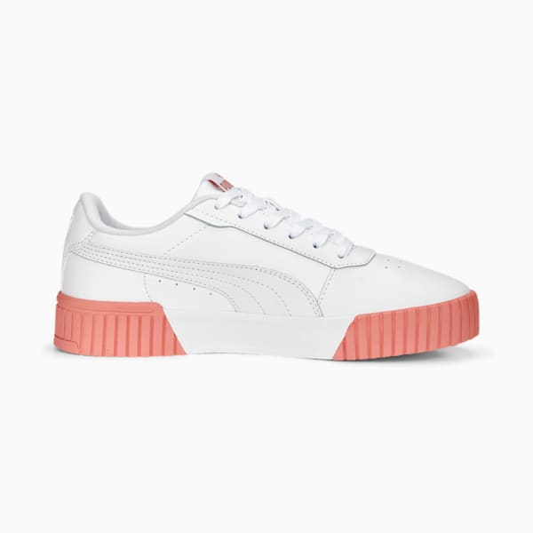 Carina 2.0 Sneakers Women, PUMA White-Hibiscus Flower-PUMA Gold, large-ZAF