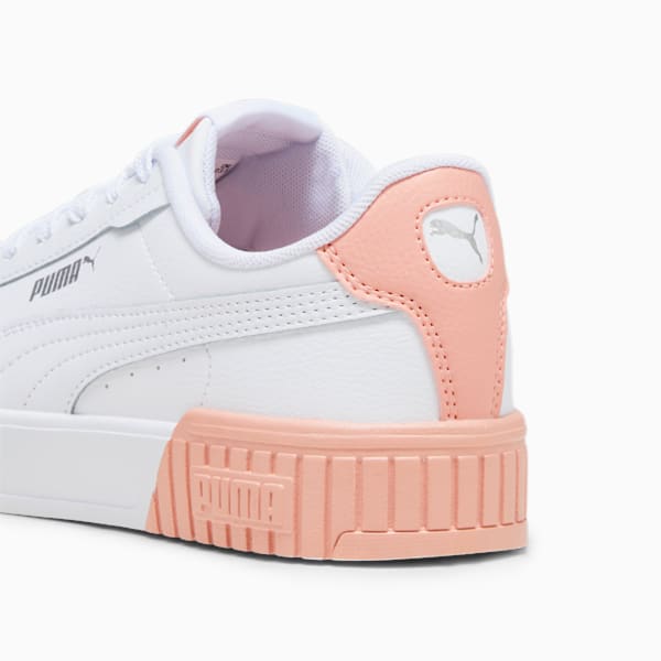 Carina 2.0 Sneakers Women, PUMA White-Poppy Pink-PUMA Silver, large-ZAF