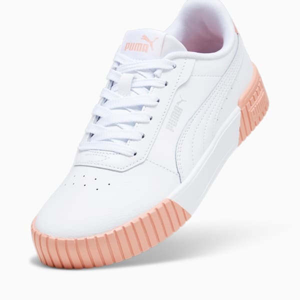 Carina 2.0 Sneakers Women, PUMA White-Poppy Pink-PUMA Silver, large-ZAF