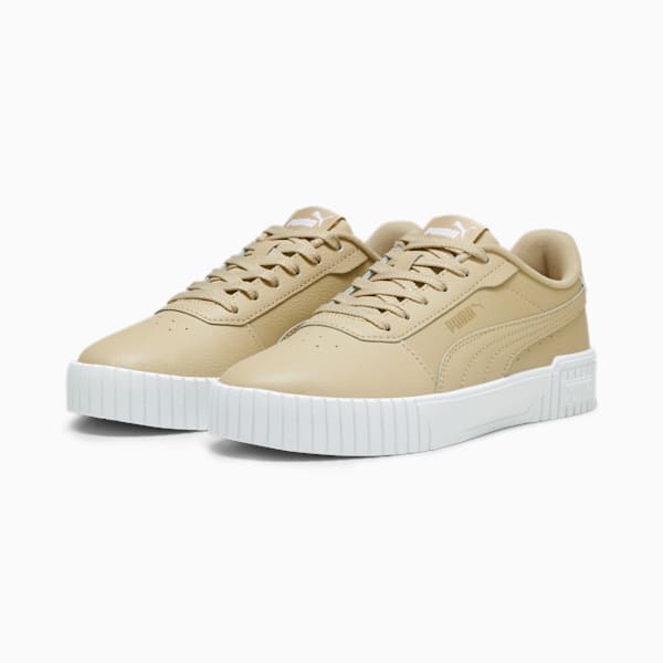Carina 2.0 Sneakers Women, Sand Dune-PUMA Gold-PUMA White, large-ZAF