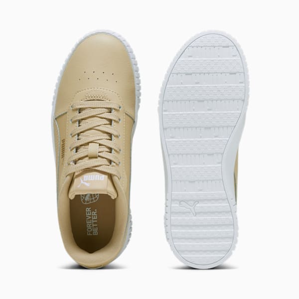 Carina 2.0 Sneakers Women, Sand Dune-PUMA Gold-PUMA White, large-ZAF