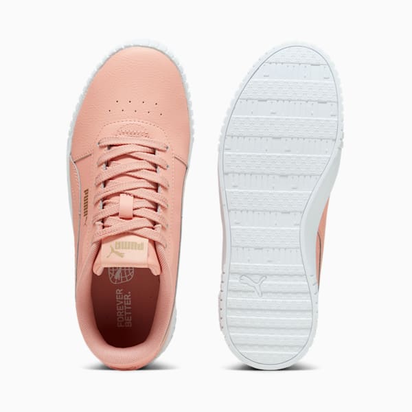 Carina 2.0 Sneakers Women, Poppy Pink-PUMA Gold-Matte Puma Gold-PUMA White, large-ZAF