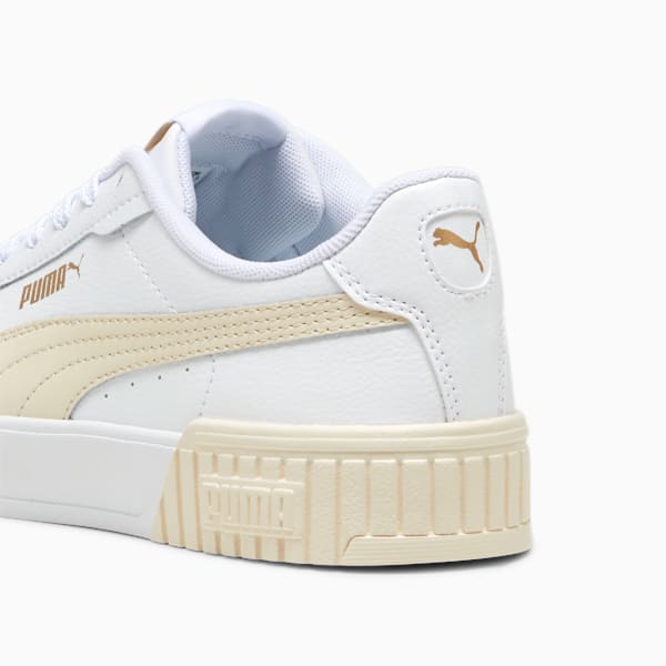 Carina 2.0 Sneakers Women, PUMA White-Sugared Almond-PUMA Gold, large-ZAF