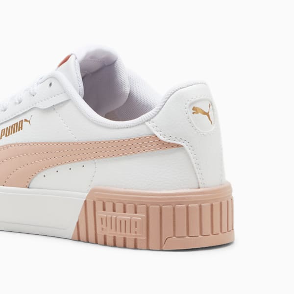 Carina 2.0 Sneakers Women, PUMA White-Rose Quartz-PUMA Gold, large-ZAF
