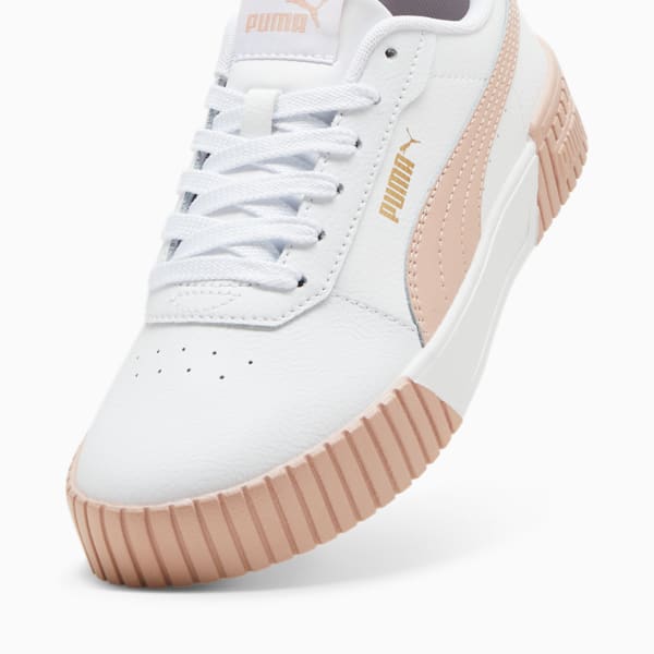 Carina 2.0 Sneakers Women, PUMA White-Rose Quartz-PUMA Gold, large-ZAF
