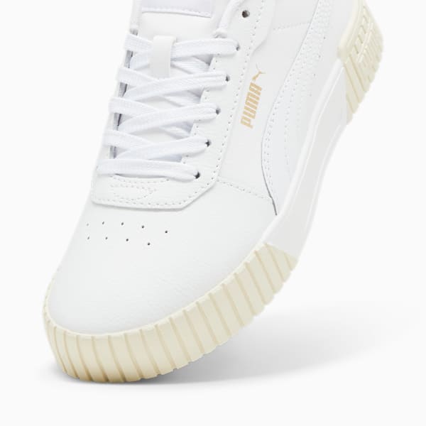 Carina 2.0 Sneakers Women, PUMA White-PUMA Gold-Alpine Snow, large-ZAF