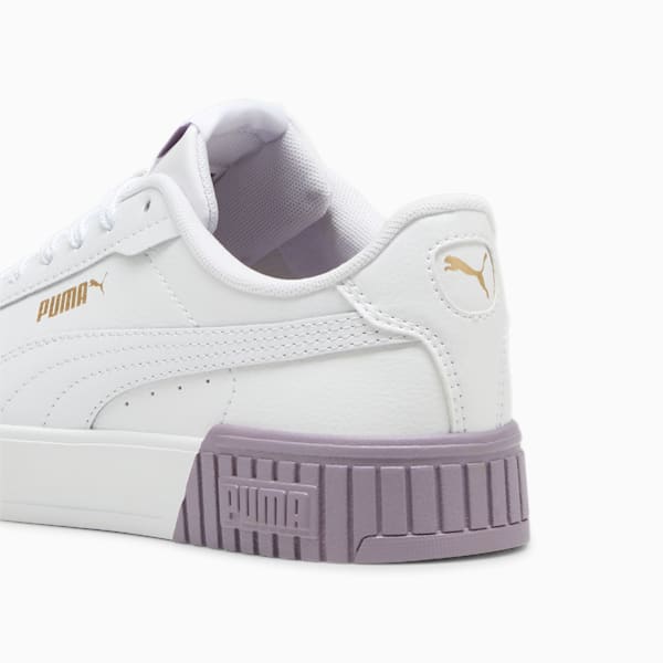 Carina 2.0 Sneakers Women, PUMA White-Pale Plum-PUMA Gold, large-ZAF