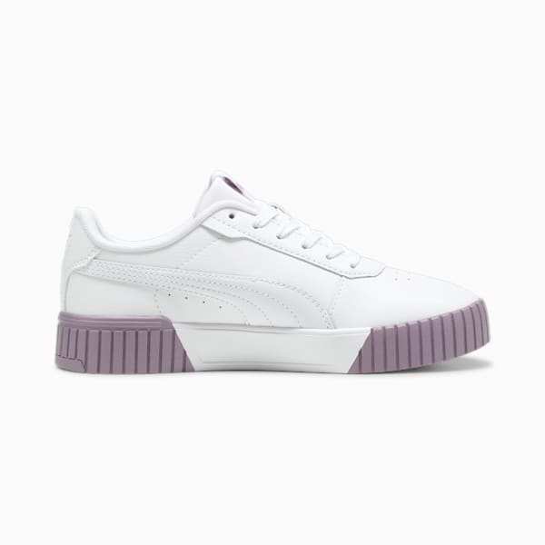 Carina 2.0 Sneakers Women, PUMA White-Pale Plum-PUMA Gold, large-ZAF