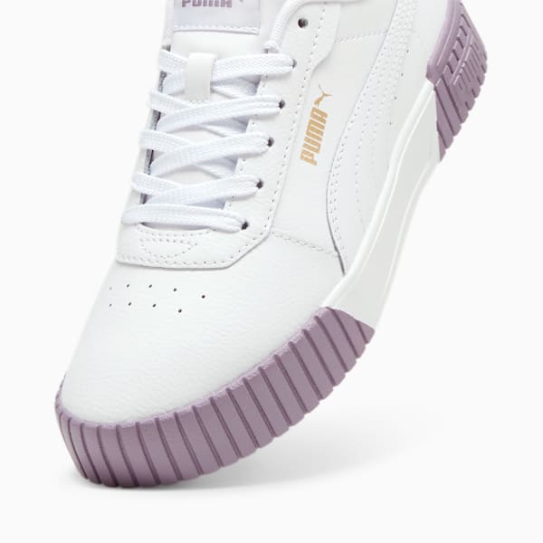 Carina 2.0 Sneakers Women, PUMA White-Pale Plum-PUMA Gold, large-ZAF