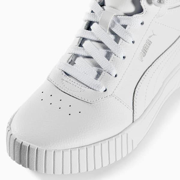 Carina 2.0 Mid Sneakers Women, Puma White-Puma White-Puma Silver, large-ZAF