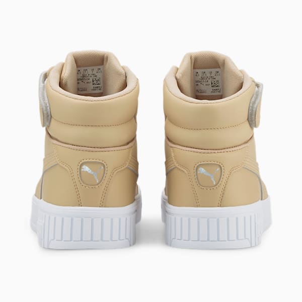 Carina 2.0 Mid Sneakers Women, Light Sand-Light Sand-Puma Silver-Puma White, large-ZAF