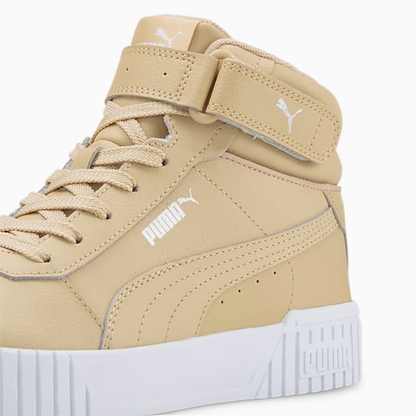 Carina 2.0 Mid Sneakers Women, Light Sand-Light Sand-Puma Silver-Puma White, large-ZAF