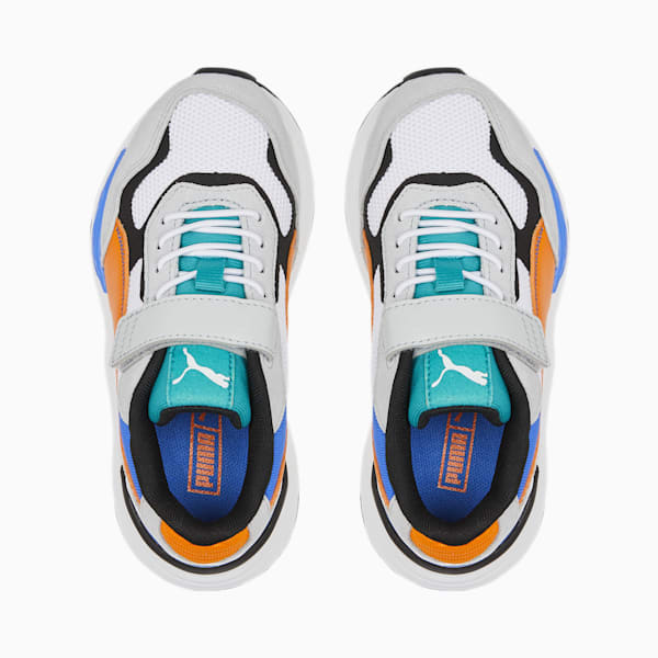Zapatillas infantiles RS-Metric, Puma White-Vibrant Orange, large-ARG