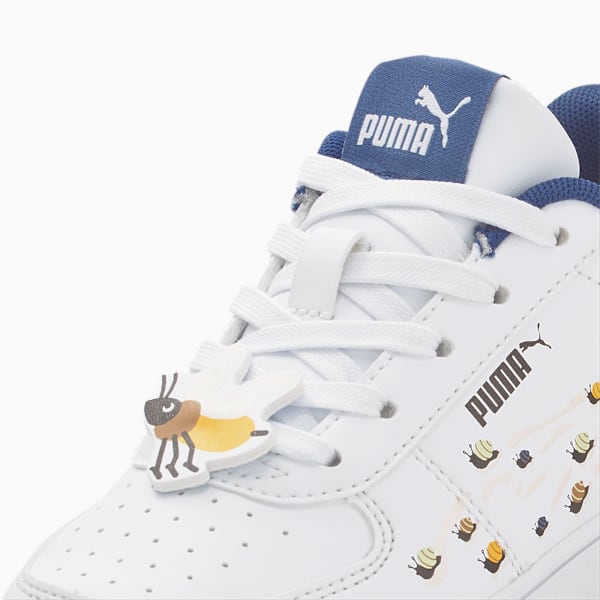 Caven Small World Sneakers Kids, Puma White-Pristine-Blazing Blue-Puma Black, large-MEX