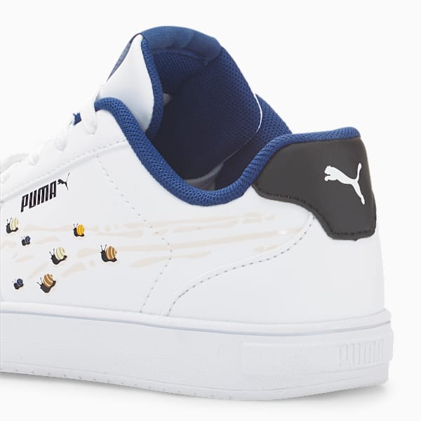 Caven Small World Sneakers Kids, Puma White-Pristine-Blazing Blue-Puma Black, large-MEX