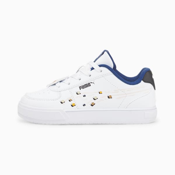 Caven Small World Sneakers Kids, Puma White-Pristine-Blazing Blue-Puma Black, large-MEX