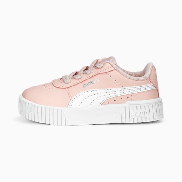 Carina 2.0 AC Sneakers Babies, Rose Dust-PUMA White-PUMA Silver, large-ZAF